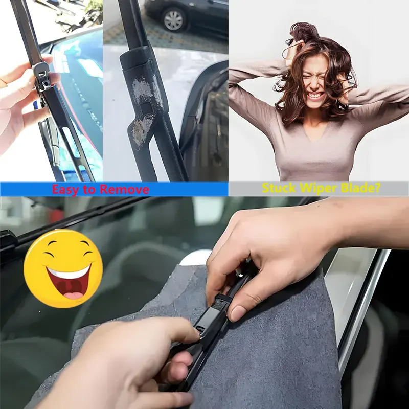 So entfernen Sie einen festgefahrenen Windschutzscheiben -Wischeradapter