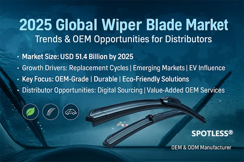 Global Wiper Blade Market Outlook 2025: Trends & OEM -Möglichkeiten für Distributoren