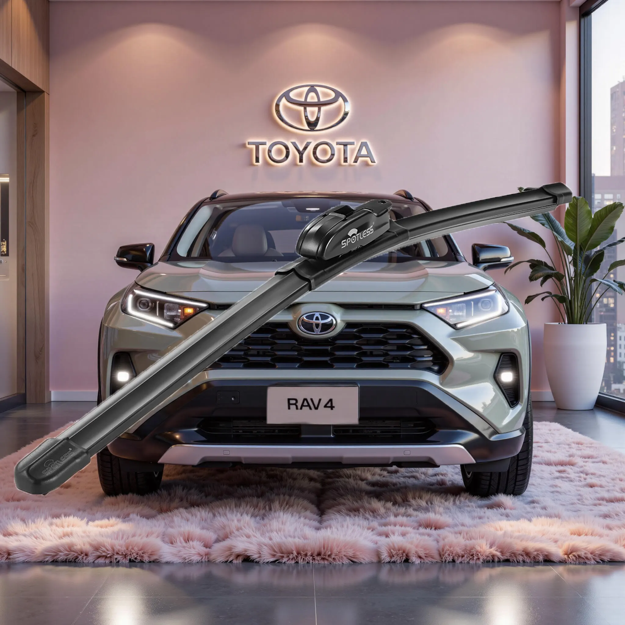 Schritt-für-Schritt-Anleitung: Installation von Toyota RAV4-Wischblättern (2020-2024)