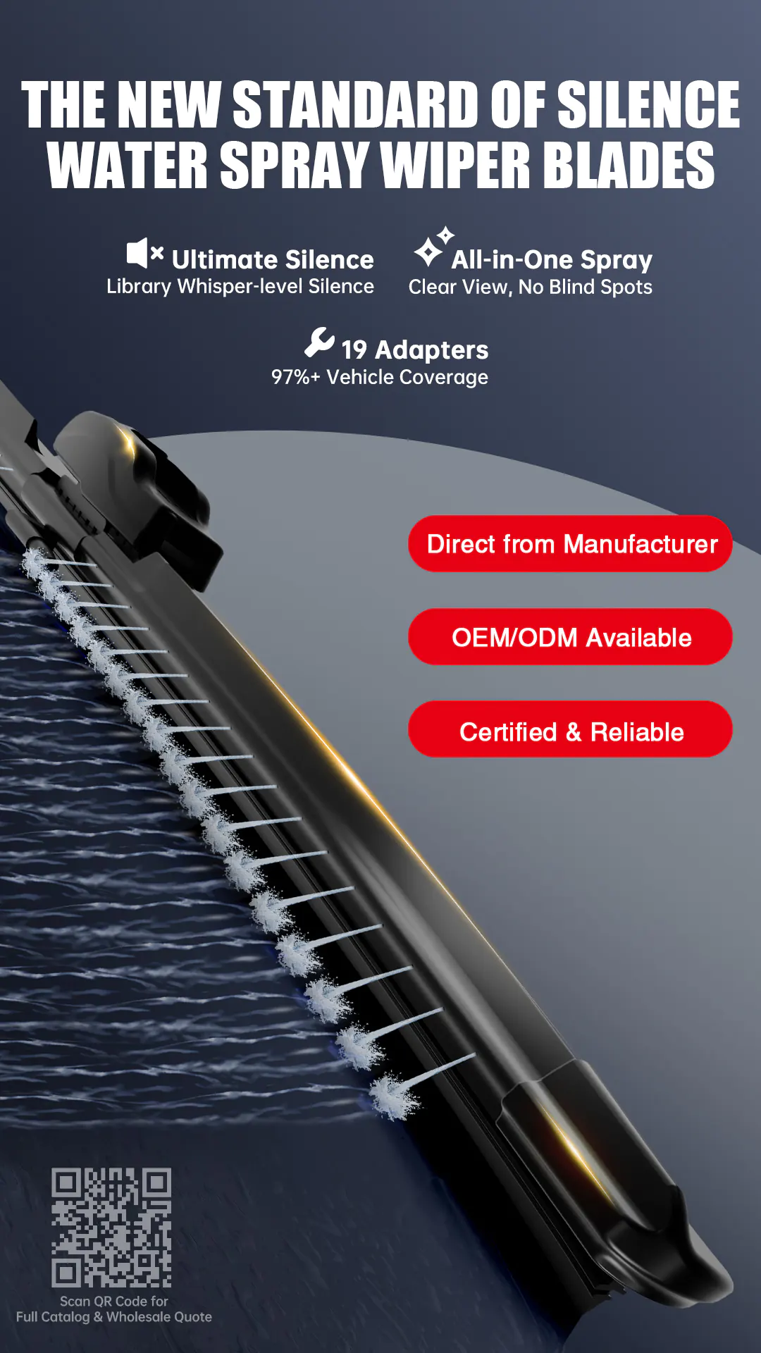 Sprühfilm-Wischertechnologie: Die leise, langlebige Wahl für Händler