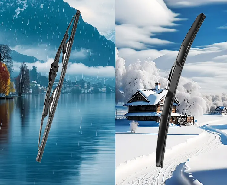 Conventional wipers & Hybrid Wipers